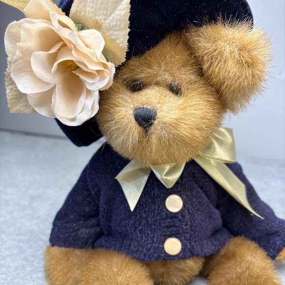 Bearington Bears Tiffany #1125 Stuffed Teddy with Sweater & Hat 13" - Picture 2 of 9